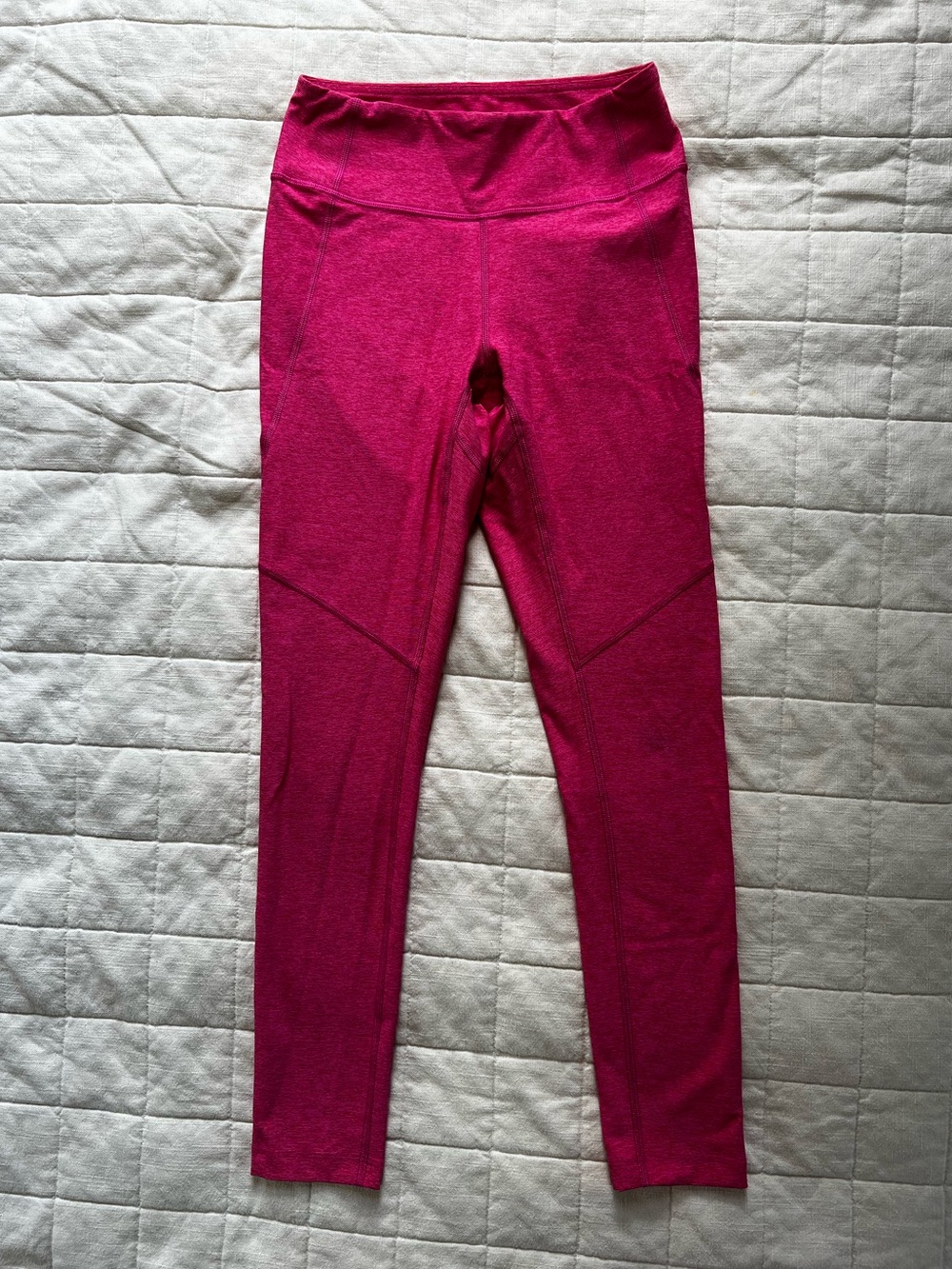 Outdoor voices pink workout leggings, small